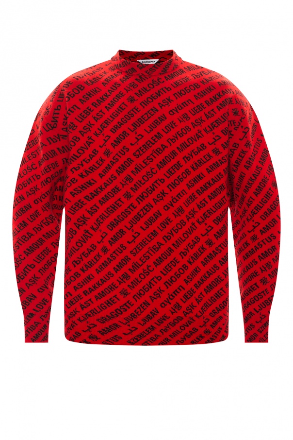 Balenciaga Patterned sweater